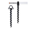 Large Ground Anchor - Black - 2 Pack